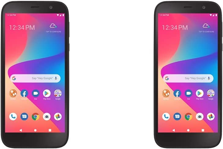 Total by Verizon BLU View 2, 32GB, Black - Prepaid Smartphone (Locked) - Image 1